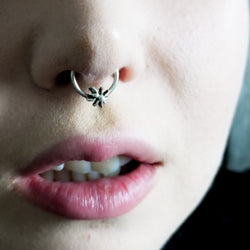 Collection of Tiny Spider Septum Piercing - Inchoo Bijoux in a gallery layout