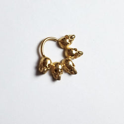 Collection of 14K Yellow Gold Statement Skull Septum-Septum-Inchoo Bijoux-Inchoo Bijoux in a gallery layout