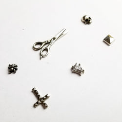 Collection of Goth Dream Set of 6 Single Stud Mix and Match Earrings - Inchoo Bijoux in a gallery layout