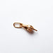 Rose Gold Middle Finger Pendant Charm 10K - 14K - Inchoo Bijoux