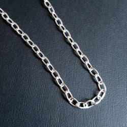 Collection of Massive Sterling Silver 5mm Cable Chain - Inchoo Bijoux in a gallery layout