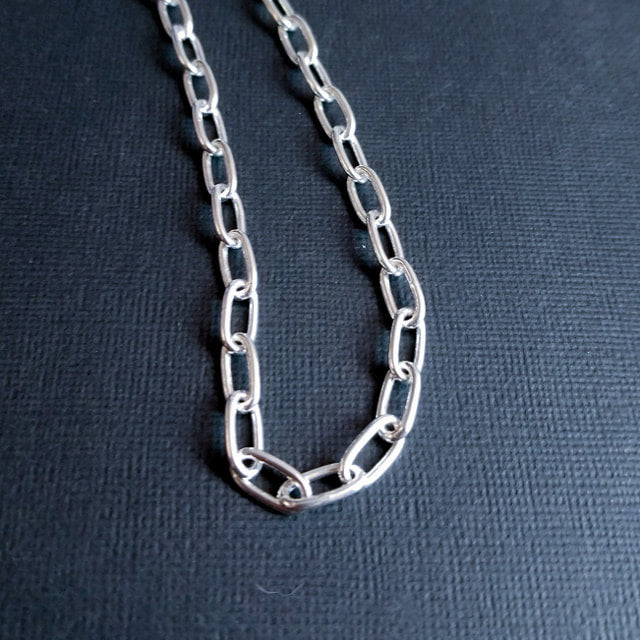 Massive Sterling Silver 6mm Cable Chain - Inchoo Bijoux