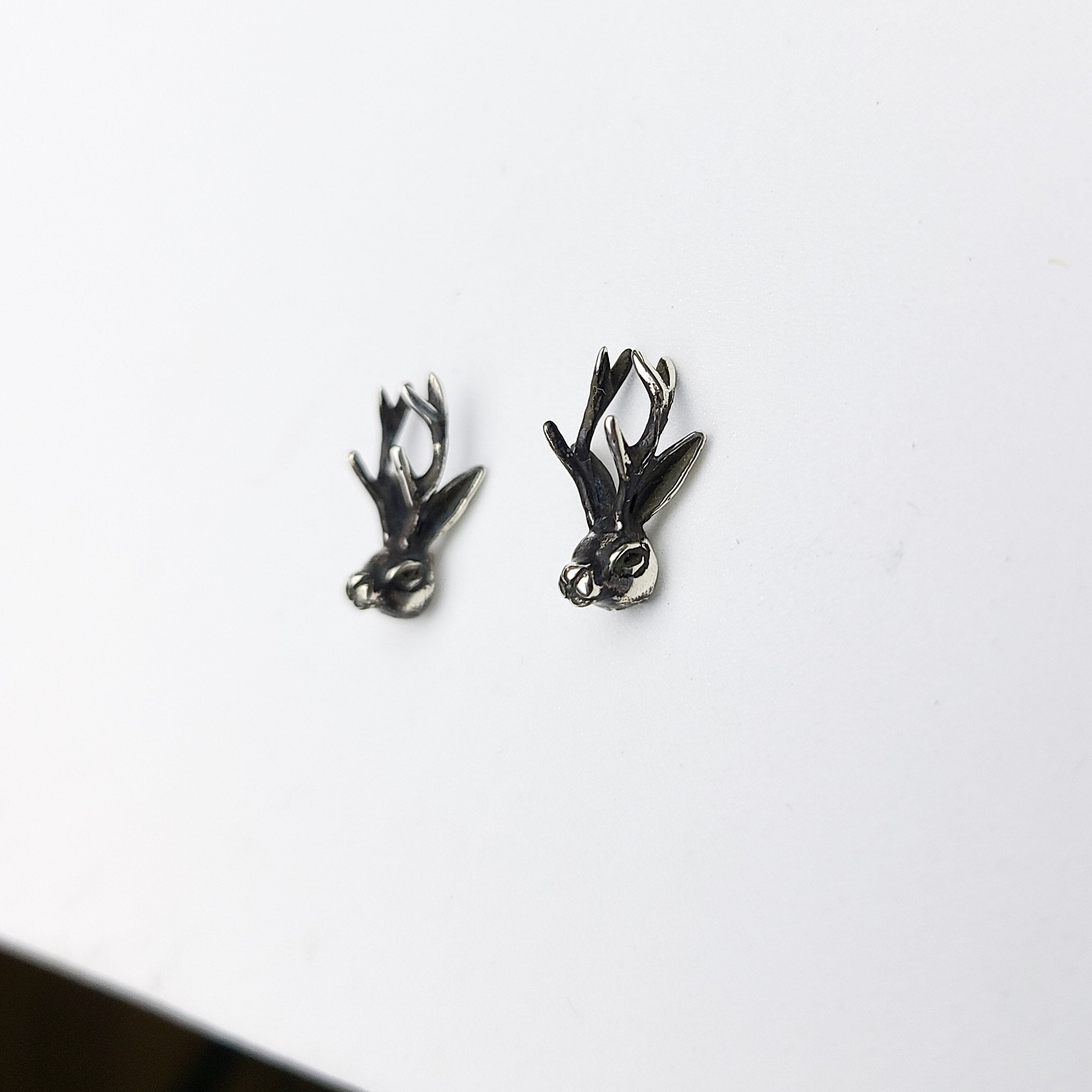 Collection of Jackalope Earrings in a gallery layout