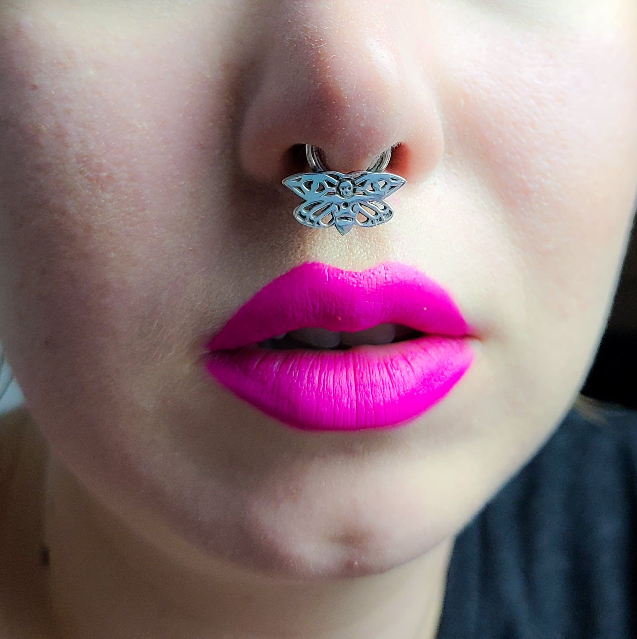 Collection of Death Moth Septum-Septum-Inchoo Bijoux-Inchoo Bijoux in a gallery layout