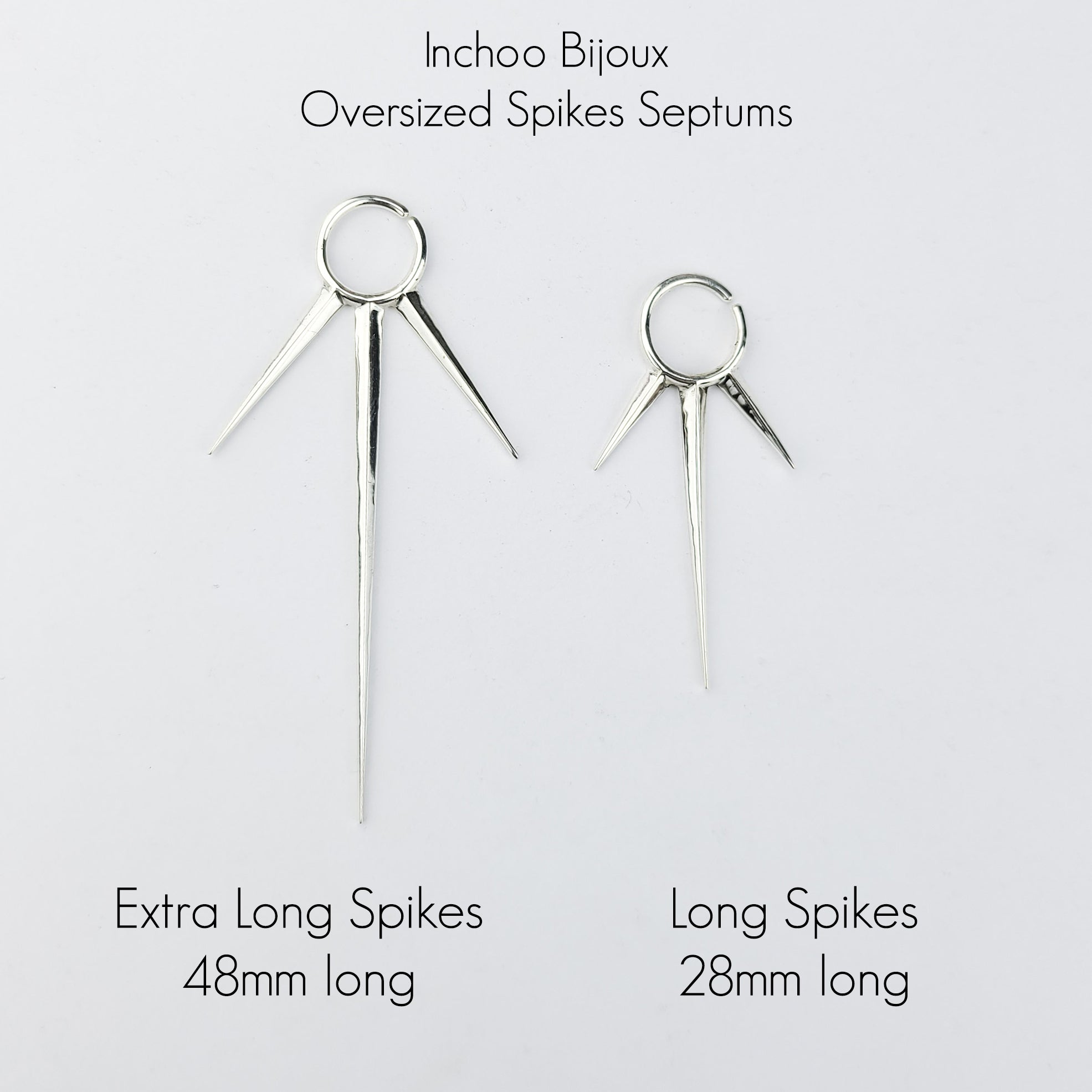 Collection of Long Spike Septum Piercing in a gallery layout