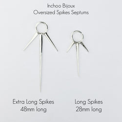 Collection of Piercing septum pointe longue in a gallery layout