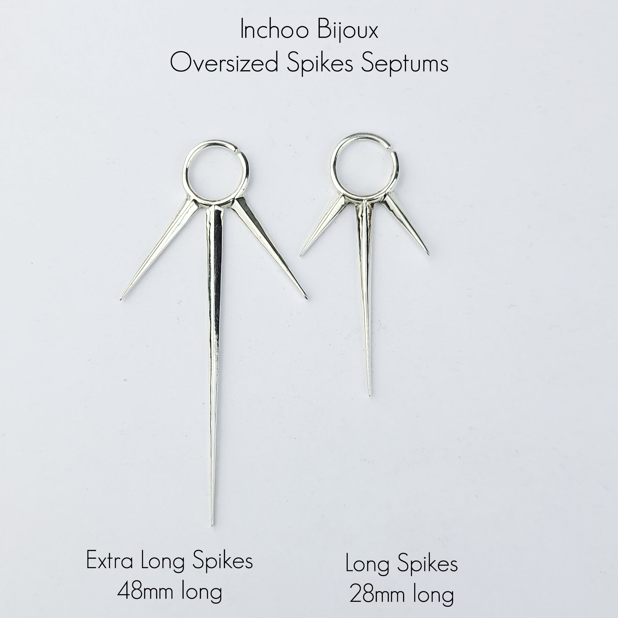 Collection of Long Spike Septum Piercing in a gallery layout