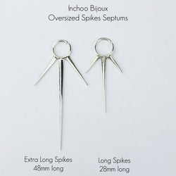 Collection of Piercing septum pointe longue in a gallery layout