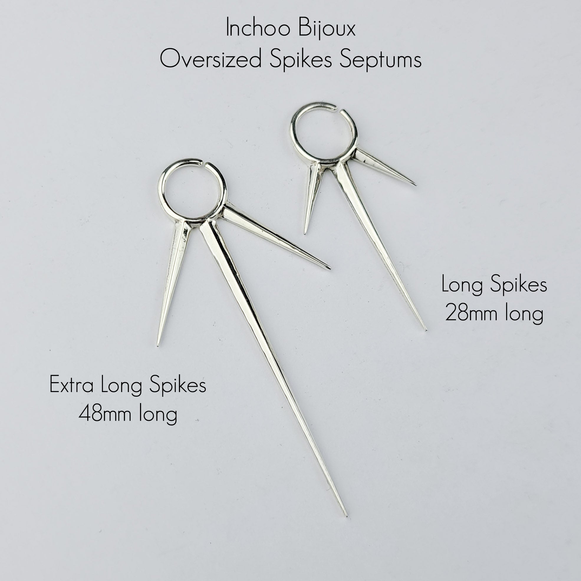 Collection of Long Spike Septum Piercing in a gallery layout