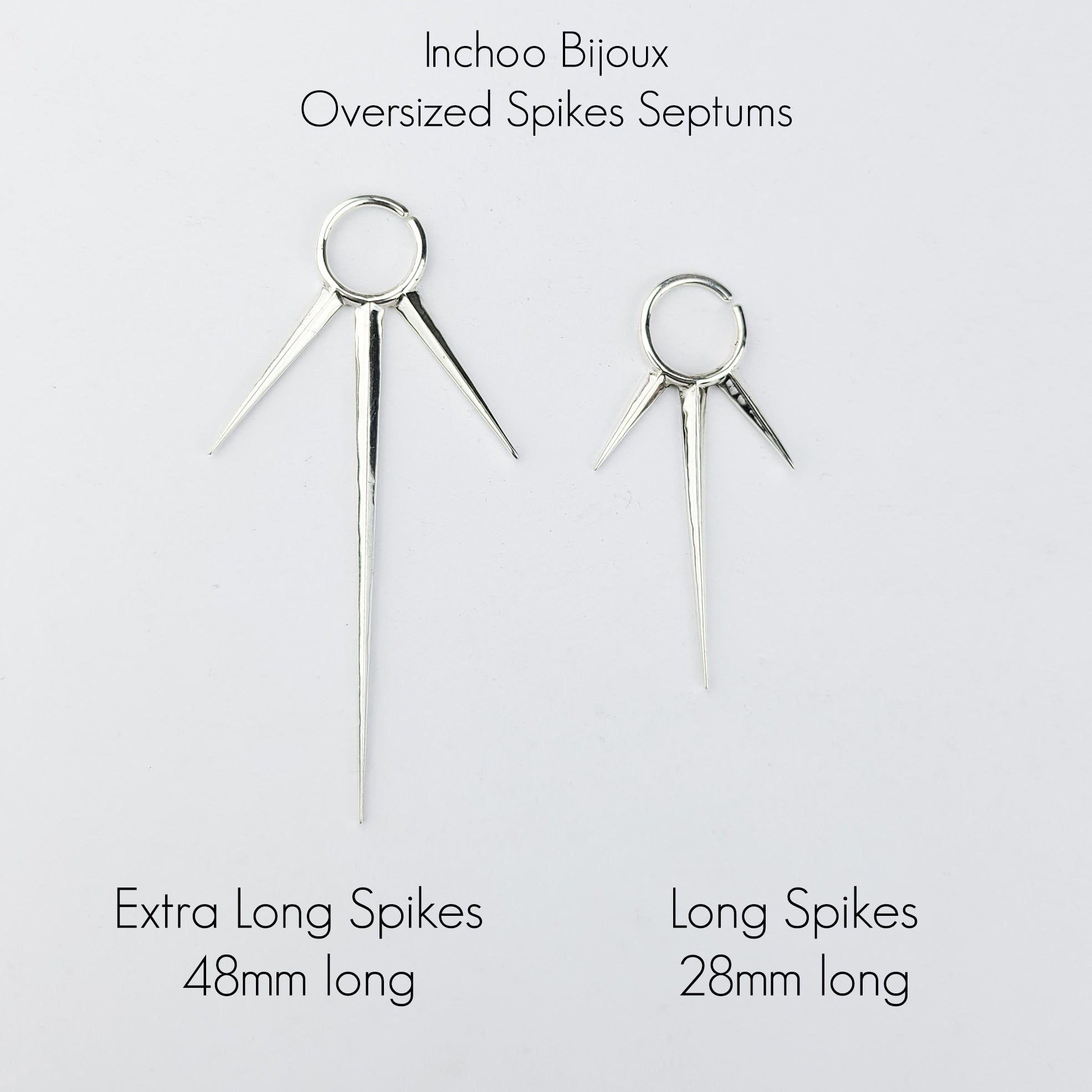Extra Long Spike Septum Piercing