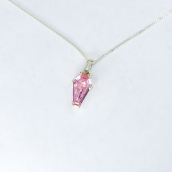 Collection of Big Dust Pink Coffin Pendant in a gallery layout