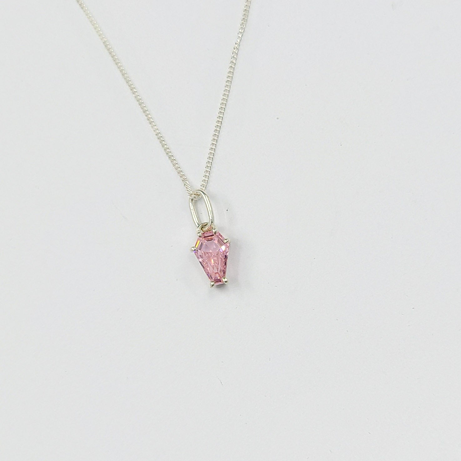 Collection of Cute Pink Coffin Pendant 6x9 in a gallery layout