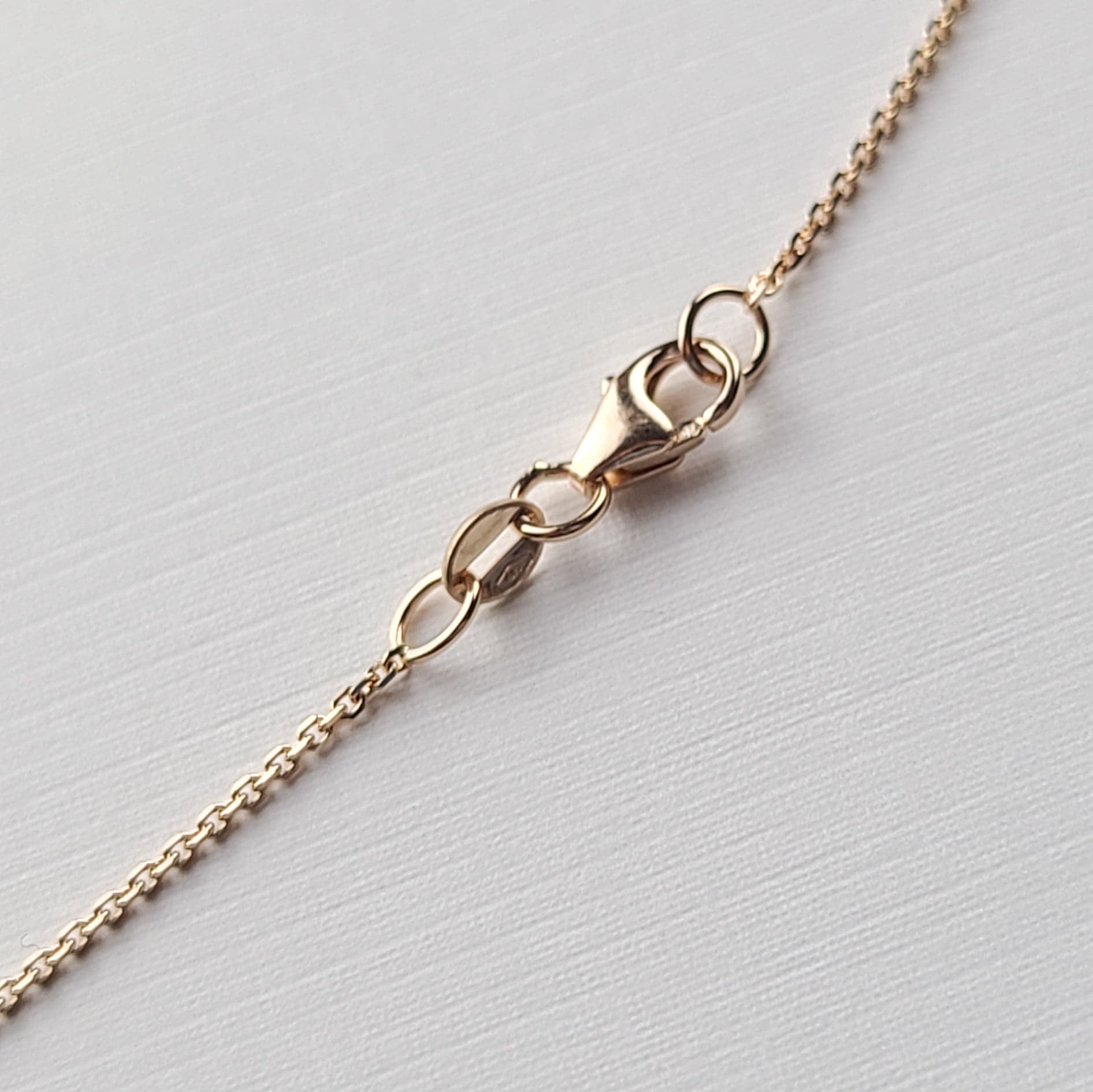 Rose Gold Chisel Cable Chain 10K - 14K