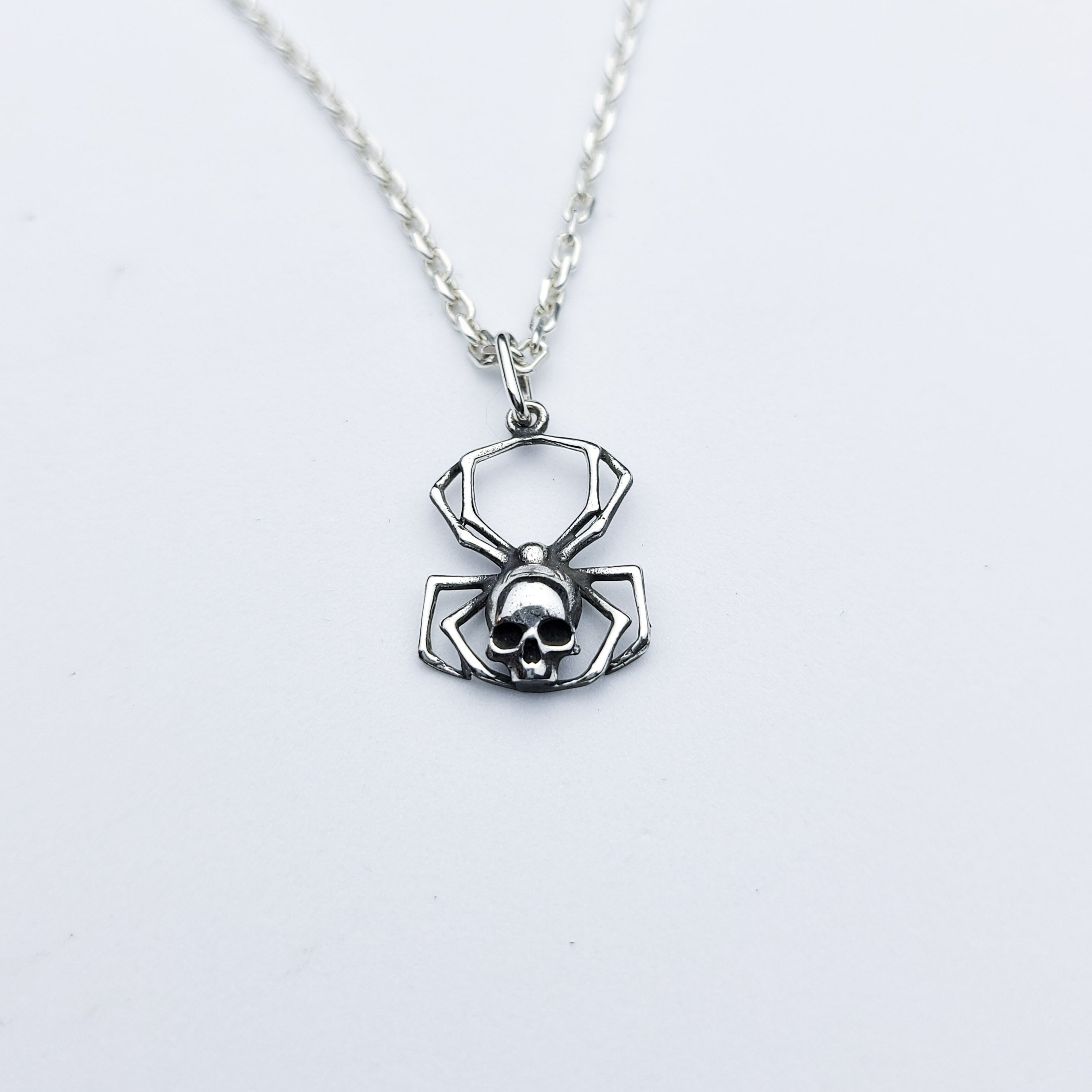 Collection of Skull Spider Pendant in a gallery layout