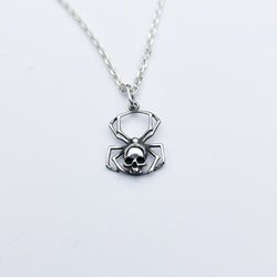 Collection of Skull Spider Pendant in a gallery layout