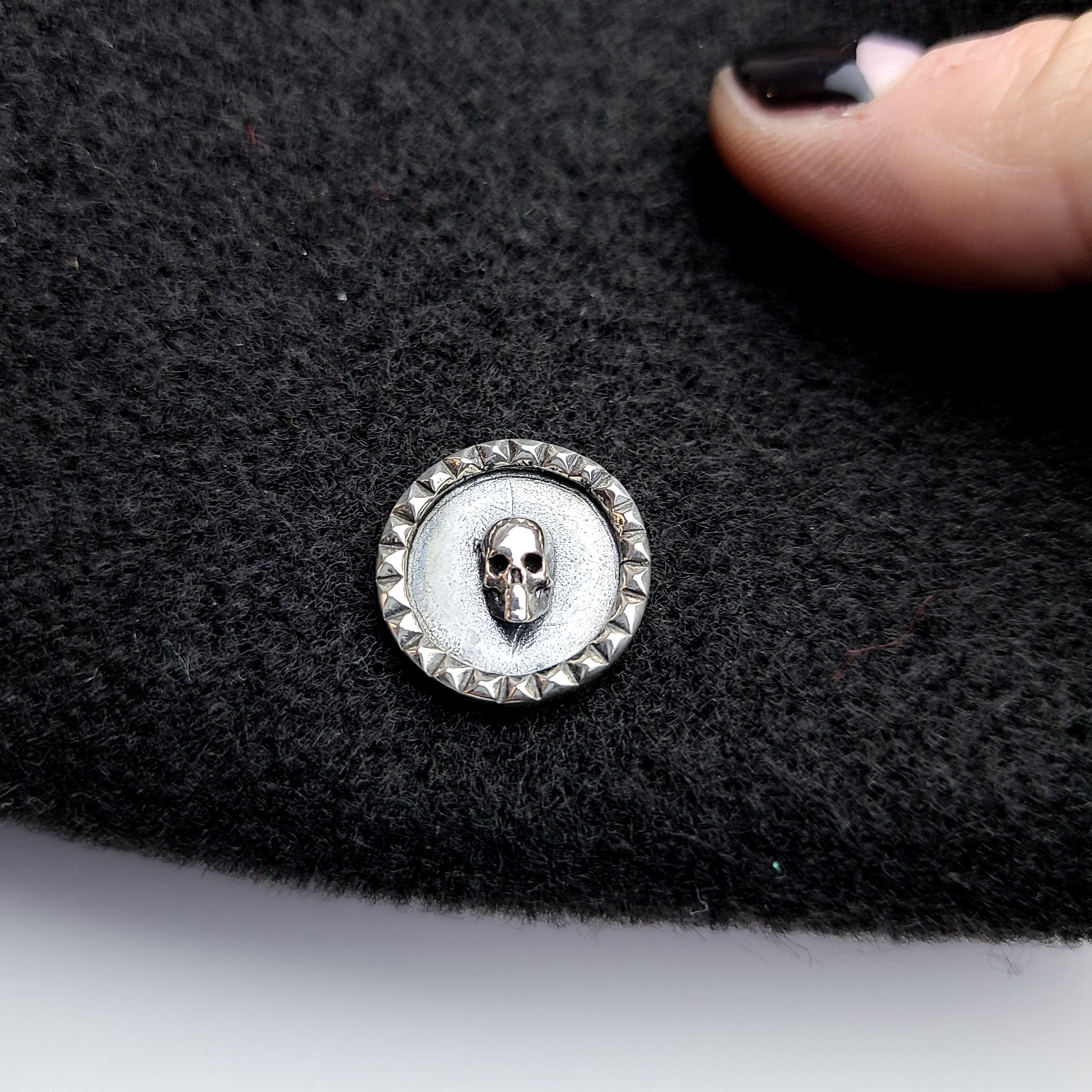 Collection of Skull Lapel Pin in a gallery layout