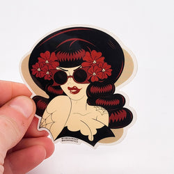 Collection of Mathilda Pin Up Sticker in a gallery layout